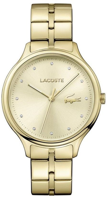 mad Shredded opskrift Women's Lacoste Constance Gold Tone Steel Watch 2001008 - Walmart.com