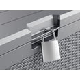 thumbnail image 5 of Rubbermaid Outdoor Easy Install Deck Box, Medium, Weather Resistant, Gray for Lawn, Garden, Pool, Tool Storage, Home Organization, 5 of 5