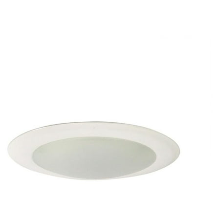 Opal Surface Mount Ceiling Light, 1 Light 8 inch White LED Flush Mount Fixture, Contemporary Modern Ceiling Lamp for Hallway, Bedroom, Kitchen