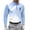 Light Blue, variant on Kezqiaxn Mens Golf Shirt Fashion Lightweight Long Sleeve Button Down Shirts Fall Collared Pullover Casual Tops