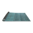 thumbnail image 2 of Ahgly Company Indoor Rectangle Abstract Light Blue Modern Area Rugs, 5' x 7', 2 of 4