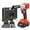 Red+2Battery, variant on Baokaler Cordless Impact Wrench, Max Torque 740 Ft-lbs Impact Gun 1/2 inch, High Efficiency Brushless Motor with Fast Charger and 2 Battery