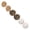 Beige 2PCS & White 2PCS & Coffee 2PCS, variant on YWIYIUD 1Pack Wicker RattanBalls Natural RattanBalls 1.2inch Rattan DecorativeBalls Vase Fillers for Wedding Party Centerpiece Bowls Home Decoration