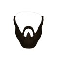 thumbnail image 2 of Accessoires de Costume de Fausse Barbe Fournitures de Fête Hommes Moustache de Fête Réaliste, 2 of 10