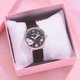 thumbnail image 1 of Conjunto de pulsera y reloj con correa de viento para dama, regalo para estudiante, 1 of 6