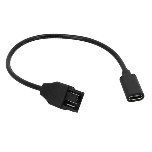 USB C Fan Adapter Cable Type C to 3Pin 4Pin PC Fan Power Cable Adapter for Computer Cooling Fan Accessories