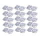 thumbnail image 3 of Contenedores de condimentos,Contenedor de condimentos de doble compartimento,Recipientes para refrigerios de doble condimento con tapas,Juego de cajas de refrigerios portátiles para tazas de, 3 of 9