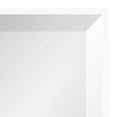 thumbnail image 3 of Kate And Laurel Rhodes Modern Decorative Rectangle Wall Mirror, 24.75" x 36.75", White, Contemporary Wall Decor, 3 of 8