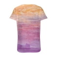 thumbnail image 5 of Raeneomay Oversized T Shirts Women's Tie Gradient Printing Tees Casual Short Sleeve Loose T Shirt Ladies Tops Blouses Shirts, 5 of 5