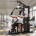 thumbnail image 6 of BalanceFrom Multifunctional Home Gym Workout Station with Floor Mat & 160 lb. Weight Stack, 6 of 10