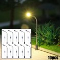 thumbnail image 1 of LED Street Lights Warm White for Model Making 42mm Suitable for N, TT Gauge, 1 of 1