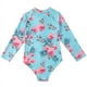 thumbnail image 2 of Traje de baño de una pieza de manga larga para niñas de Europa y Estados Unidos, traje de baño para niñas grandes con protección solar, traje de baño para playa para niños, 2 of 5