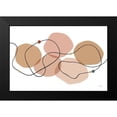 thumbnail image 2 of Pela 24x17 Black Modern Framed Museum Art Print Titled - Sinuous Trajectory blush I, 2 of 5