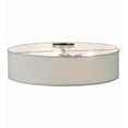 thumbnail image 5 of Meyda Tiffany 145895 Cilindro 4 Light 24" Wide Semi-Flush Drum Ceiling Fixture - Nickel, 5 of 7