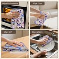 thumbnail image 5 of 4 Pcs Funny Kitchen Towels,Beige Butterfly Flower Pattern Microfiber Dish Towels,Kitchen Tea Towels,Kitchen Towel Set (18" X 26"), 5 of 7