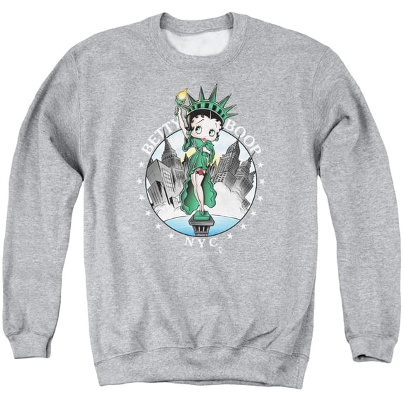 Betty Boop - Nyc - Crewneck Sweatshirt - X-Large