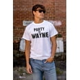 thumbnail image 4 of Party On Wayne Famous Movie Quote Men's Graphic T Shirt Tees Brisco Brands S, 4 of 4