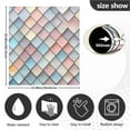 thumbnail image 5 of Yayeee Magnetic Dishwasher Cover for The Front Decoration Home Kitchen Machine Sticker Protector, Red Art Pattern, 5 of 6