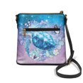 thumbnail image 2 of Eheartsgir Lightweight Ladies Shoulder Bag for Outdoor Travel, Waterproof Fashion Shoulder Crossbody Purse, Galaxy Sea Turtle, 2 of 7