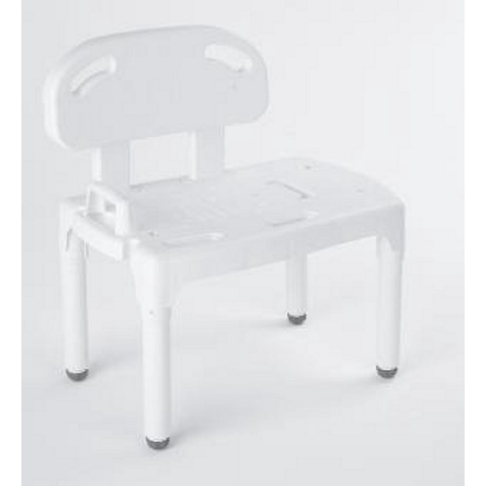 Carex Bath Transfer Bench Carex 171/2 to 221/2 Inch 400 lbs