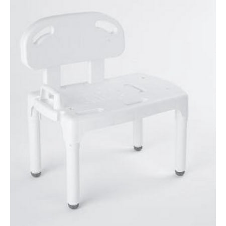 Carex - Bath Transfer Bench Carex - 17-1/2 to 22-1/2 Inch 400 lbs. Without Arm - 1/Each