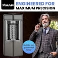 thumbnail image 5 of Xikar Meridian Triple Soft Flame Cigar Lighter, Gunmetal, 5 of 5