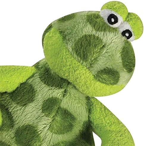 Croakers Small Dog Toys Plush Green Frogs Ribbit Croaking Sound Chip Choose Size Medium 6.5 Walmart