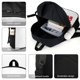 thumbnail image 4 of 12 Hombres en Pugna-theme Backpack, Campus style schoolbag Bookbag with Adjustable Shoulder Straps And Large Zip Compartment, Unisex Travel Bags., 4 of 6