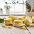 thumbnail image 6 of Gourmet Pineapple Macarons - 24 Count | Luxury French Macarons with Exotic Tropical Pineapple Flavor, 6 of 8