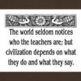 thumbnail image 3 of CafePress - TEACHER QUOTE Dark T Shirt - Men's Classic Graphic Cotton T-Shirt, 3 of 4