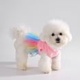 thumbnail image 2 of Nvzi Vestido para cachorro, bonito vestido de princesa para gato, falda para perritas pequeñas (A152, L), 2 of 4
