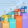 thumbnail image 3 of Mathematical Training Oral Arithmetic Cards, Reusable Math Thinking Training Flash Card, Including Addition/Subtraction/Multiplication/Division, 3 of 6