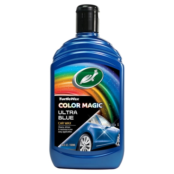 Cera para Auto Turtle Wax 52709 Color Magic Azul 500 ml