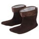thumbnail image 1 of ColoMX 1 par de forros de felpa para botas para hombres y mujeres, forro polar cálido de repuesto para trabajo de caza de invierno aislado y botas de goma, tamaño 43-45, 1 of 7