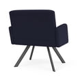 thumbnail image 3 of Willow Lounge Reception Waiting Bariatric Chair / Charcoal Steel / Navy Blue, 3 of 5