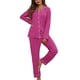 thumbnail image 1 of Conjunto de pijama de maternidad ZMJ, camisa de manga larga y pantalones, talla S, 1 of 7