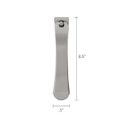 Equate Metal Straight-Edge Toenail Clipper, 1 Count