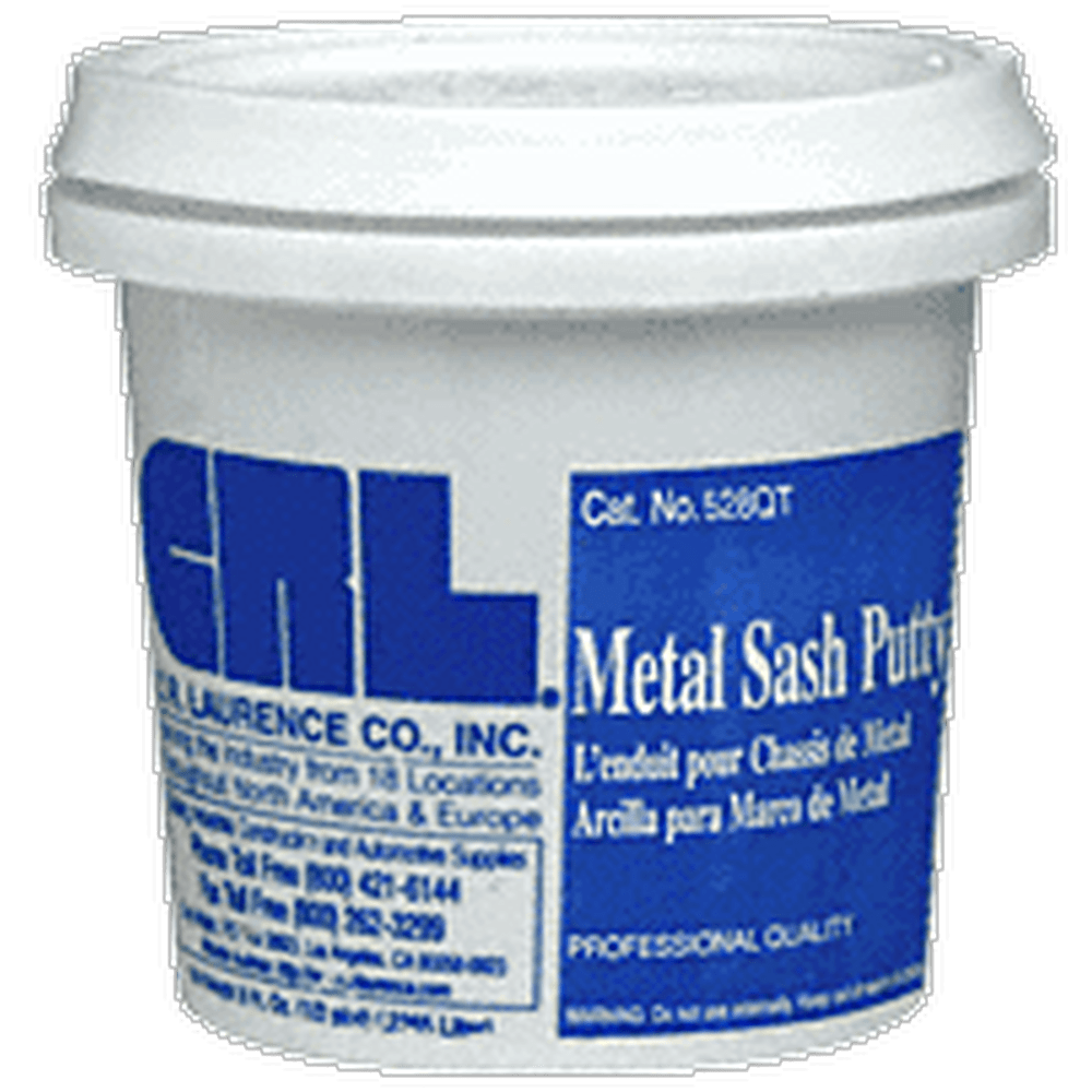 CRL 528QT Gray Metal Sash Putty Quart