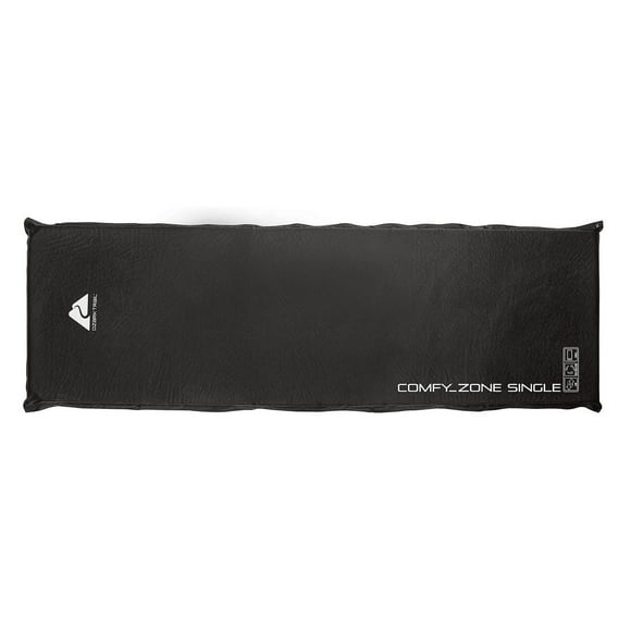 Ozark Trail Self-Inflating Camping Pad, Lightweight and Compact, Mat Cover is Polyester, Camping Pad