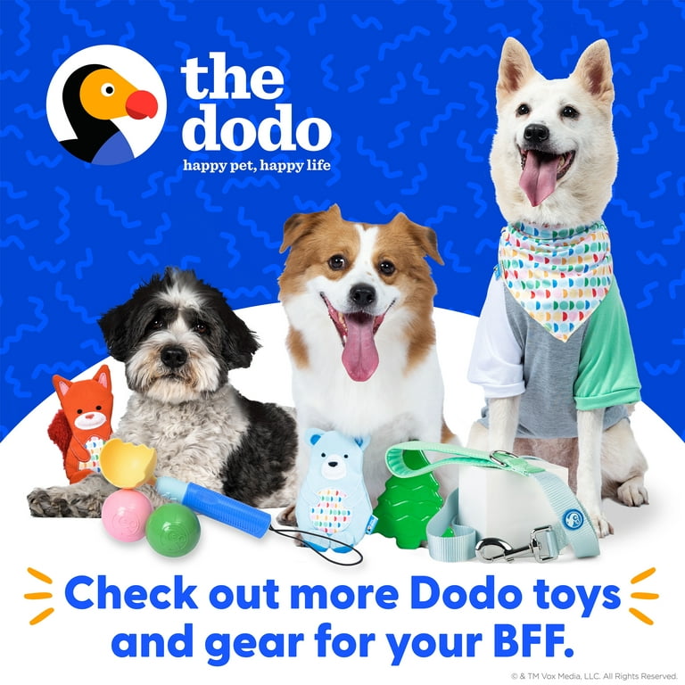 The Dodo Dog Toy Set Bear & Tree Durable Stuffing Free for Small 