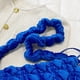 thumbnail image 2 of Bolso bandolera con forma de nube para mujer, bolsos suaves con asa superior, bolsos casuales fruncidos (azul), 2 of 8