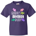 thumbnail image 3 of Inktastic Grandpa's Fishing Buddy with Colorful Fish Youth T-Shirt, 3 of 5