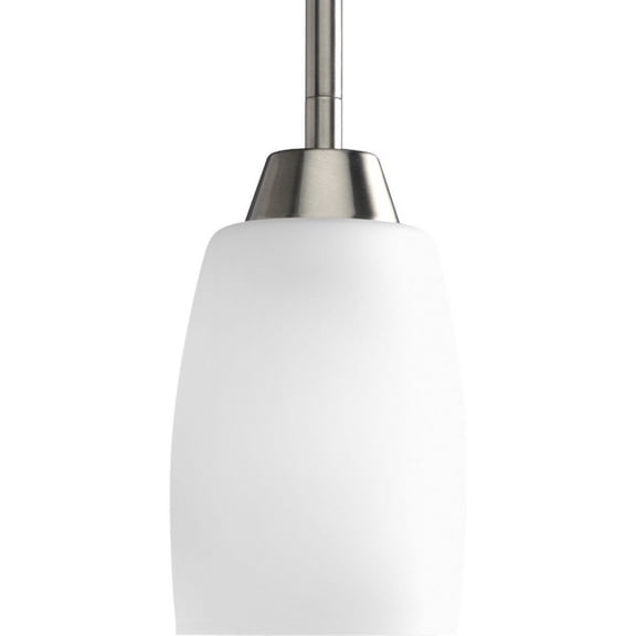 Progress Lighting Wisten P5108-09 1-100W Med Mini-Pendant Brushed Nickel