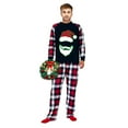 thumbnail image 5 of Ihaphap Plus Size Black Santa Family Christmas Matching Pajamas Set, 2-3T-Kid, 5 of 6