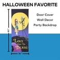 thumbnail image 3 of Seasons 6.7 ft The Nightmare Before Christmas Love You to Death Wall Hanging Decoration - Black, 3 of 3