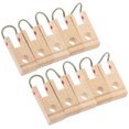 thumbnail image 4 of Piano Parts Accessories Wooden Keyboard Damper Flange Khaki, 4 of 7