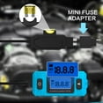 thumbnail image 4 of Automotive Circuit Fault Probe Tester, High-Precision Current Tester, 20A 48V Car Relay Fuse Blade Checker, Built-in Front Light with Blue Backlit LCD Screen(2PCS), 4 of 9