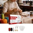 thumbnail image 4 of Sewing Kit, 34 Pcs Steel Needle Set with Thread & Thimble, Portable Supplies for Beginners & Adults, DIY Repair Tools for Grandma & Teens, 4 of 6