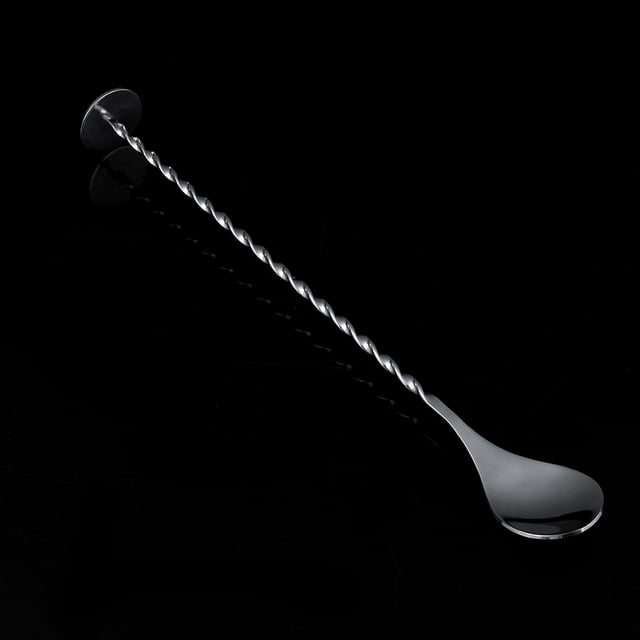 Cuchara para beber, herramienta de barra larga de acero inoxidable de 11 pulgadas, cuchara con mango largo, verdadera excelencia