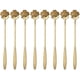 thumbnail image 1 of Juego de cucharas de postre de 8 piezas, cucharas de café, cucharas de azúcar, cucharas de helado, cucharas de mezcla, R, 1 of 5